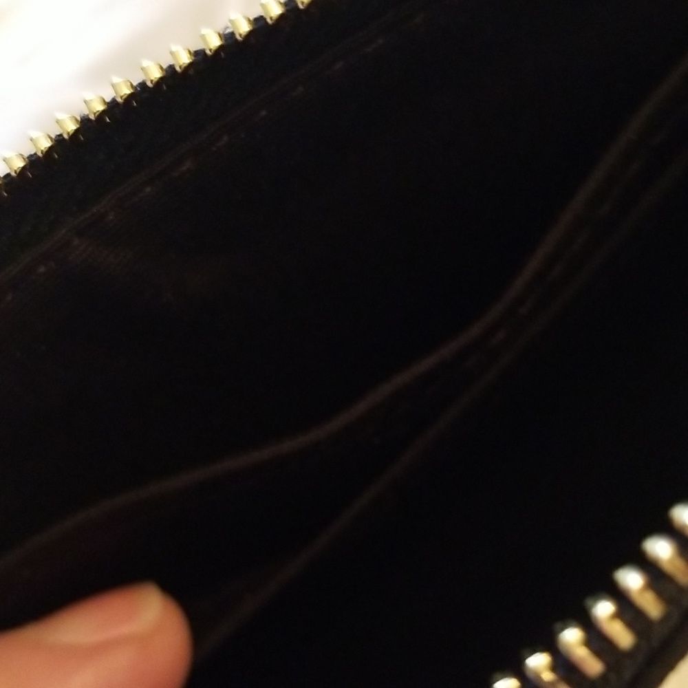 Coach black pebble leather pouch - Picture 8 of 13